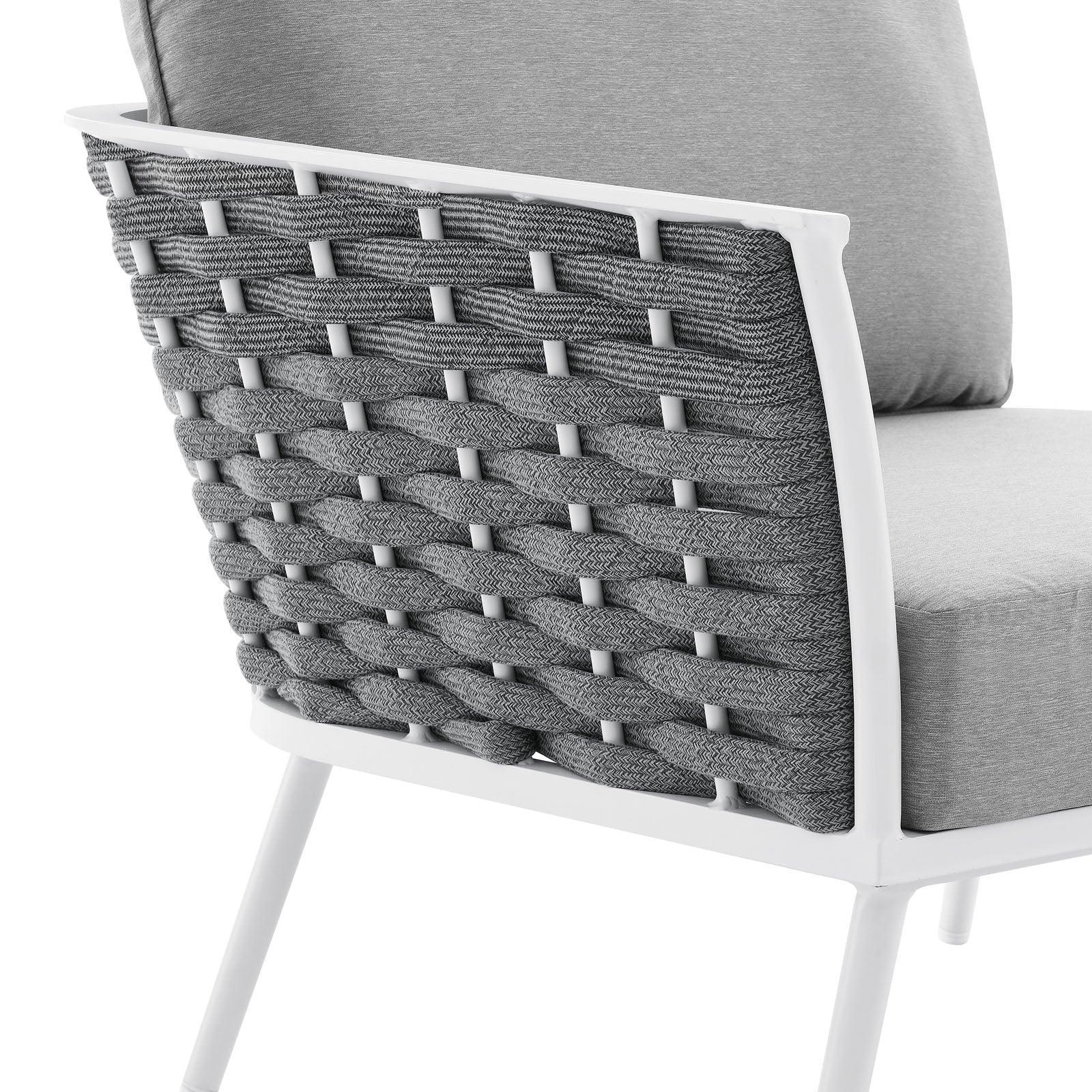 Modway Stance Outdoor Patio Aluminum Left-Facing Armchair FredCo