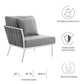 Modway Stance Outdoor Patio Aluminum Left-Facing Armchair FredCo