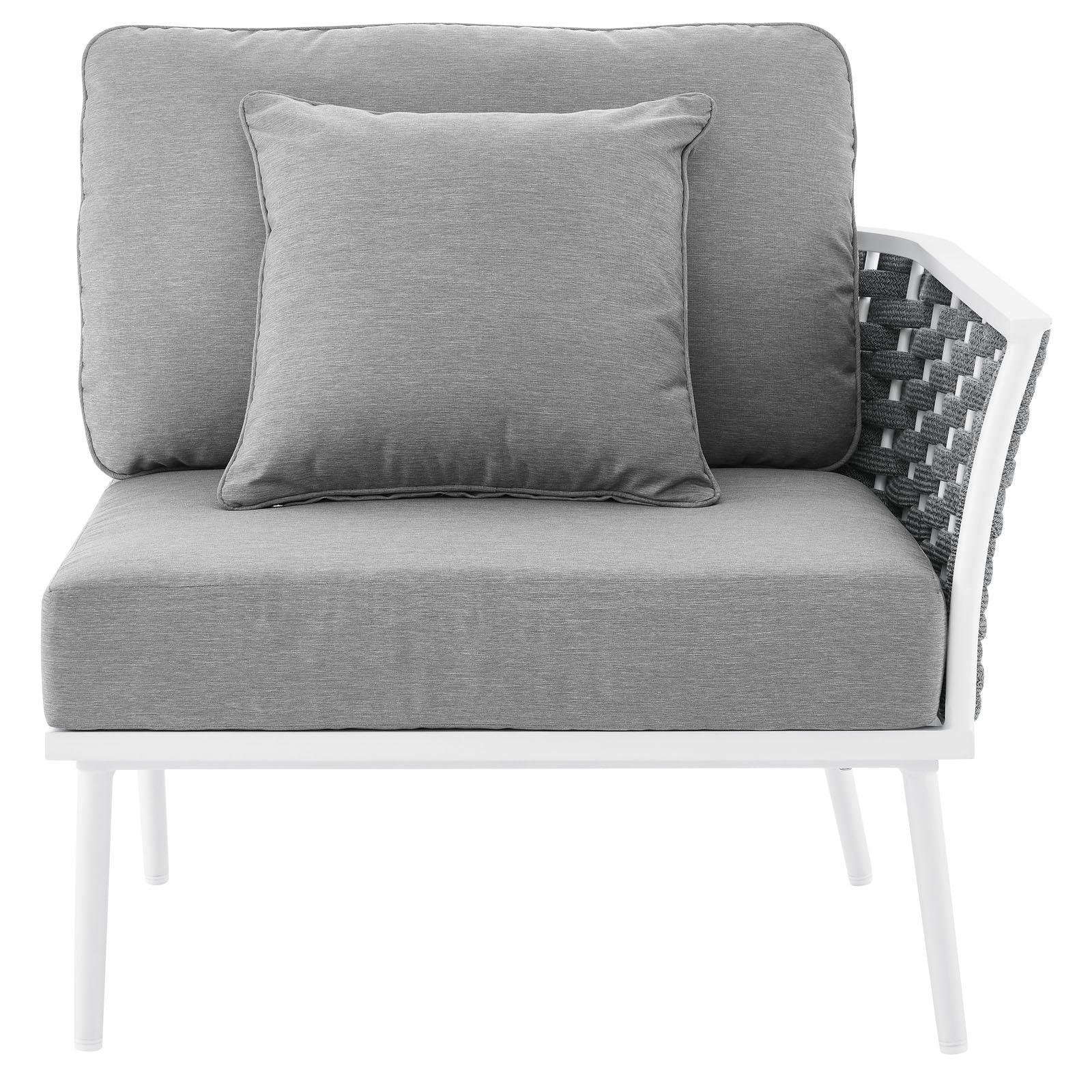Modway Stance Outdoor Patio Aluminum Right-Facing Armchair FredCo