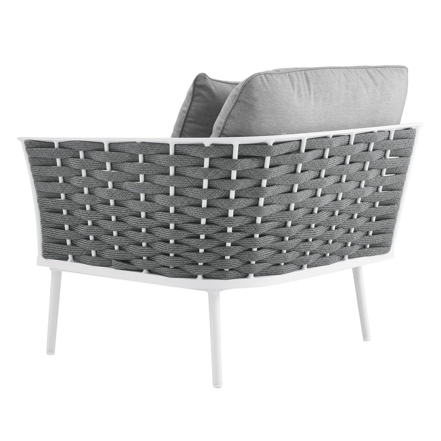 Modway Stance Outdoor Patio Aluminum Right-Facing Armchair FredCo