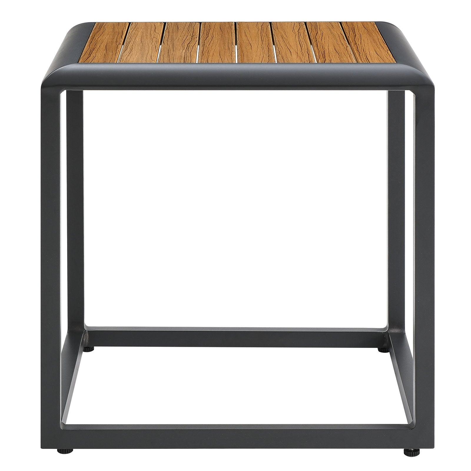 Modway Stance Outdoor Patio Aluminum Side Table FredCo