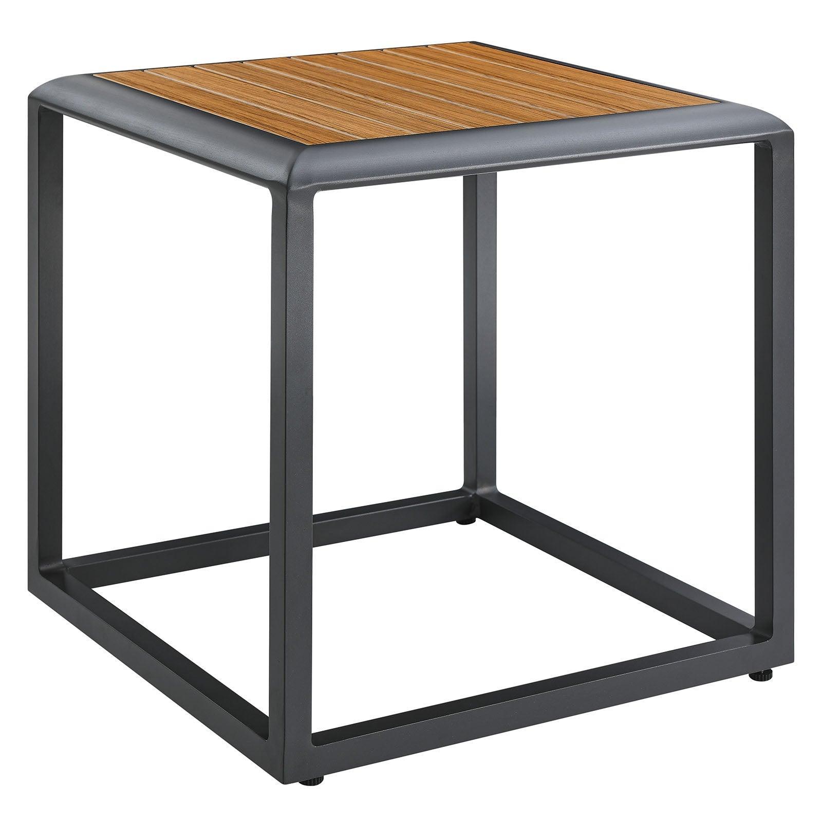 Modway Stance Outdoor Patio Aluminum Side Table FredCo