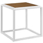 Modway Stance Outdoor Patio Aluminum Side Table FredCo