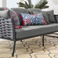 Modway Stance Outdoor Patio Aluminum Sofa FredCo