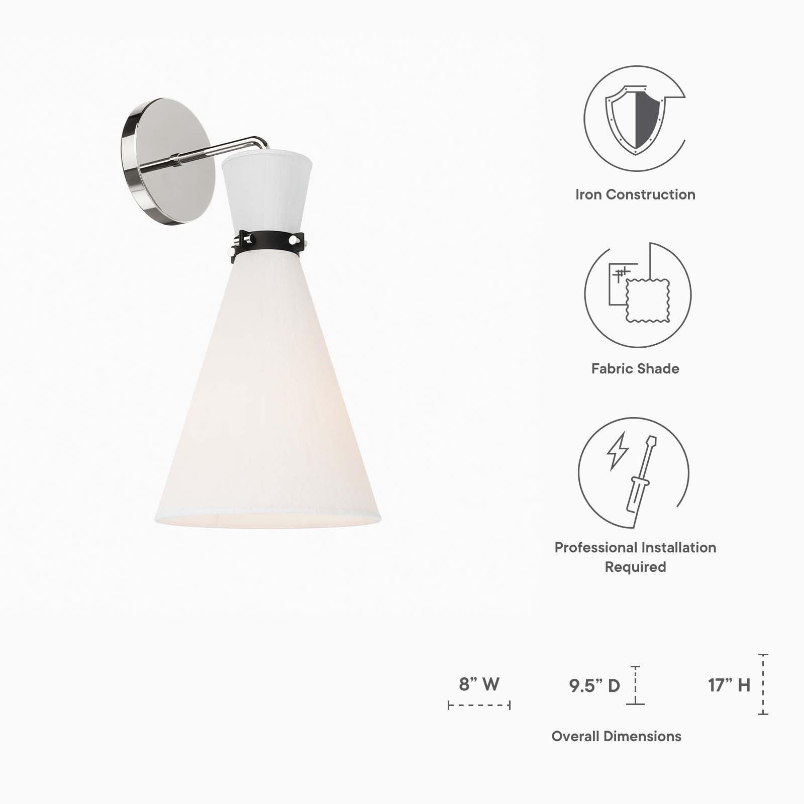 Modway Starlight 1-Light Wall Sconce FredCo