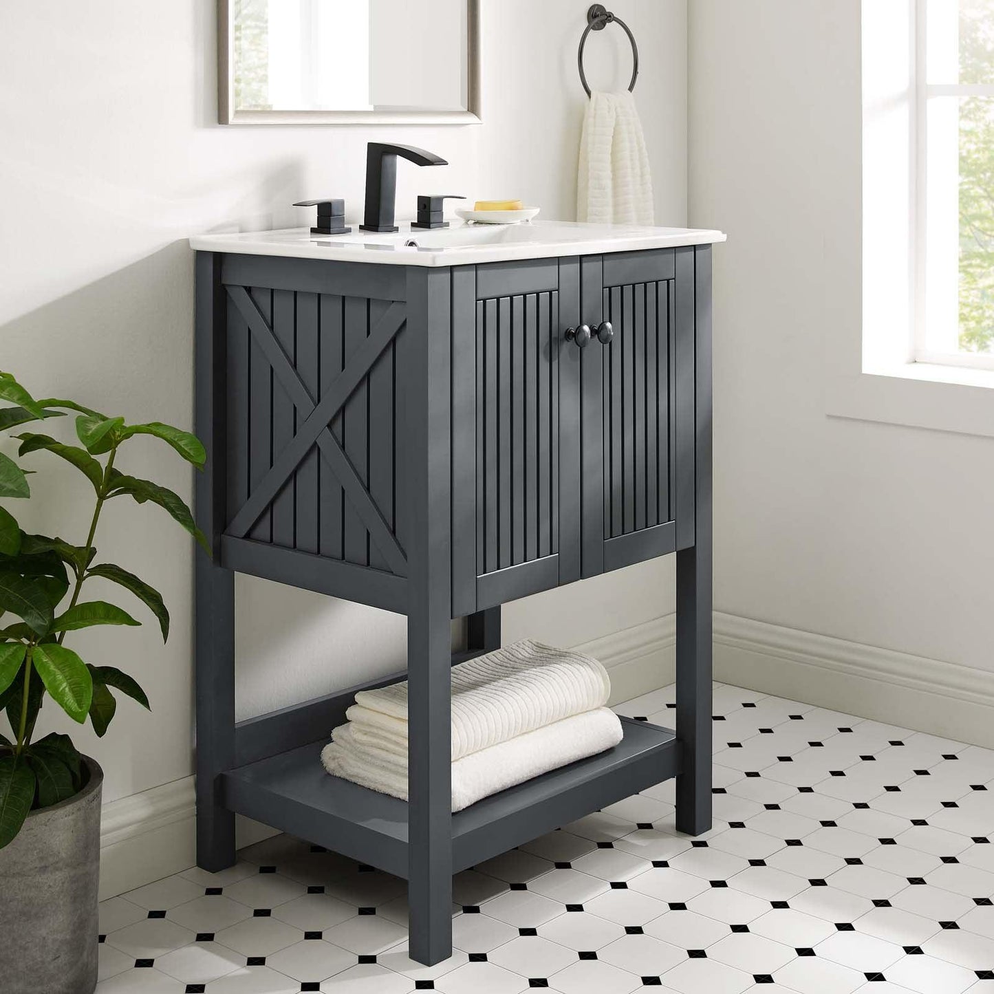 Modway Steam 24" Bathroom Vanity FredCo