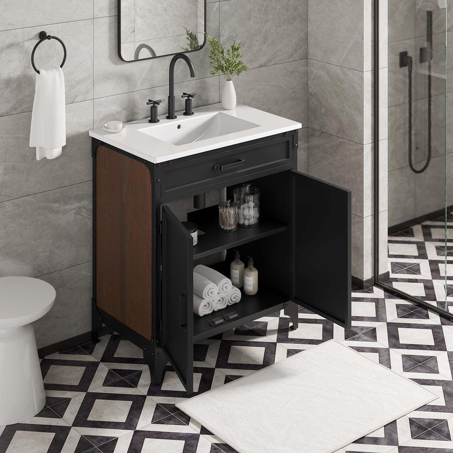 Modway Steamforge 30" Bathroom Vanity FredCo
