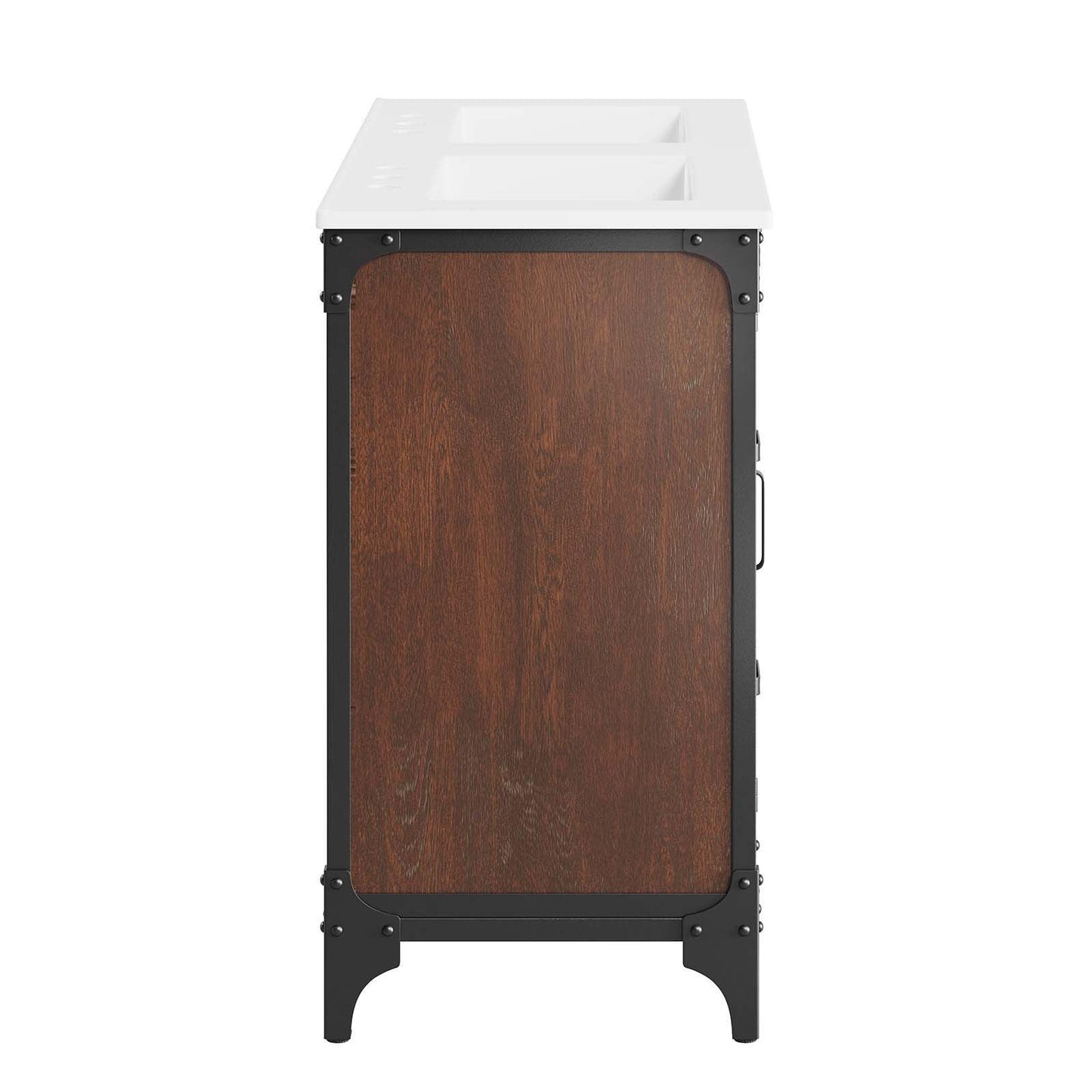 Modway Steamforge 48" Double Sink Bathroom Vanity FredCo