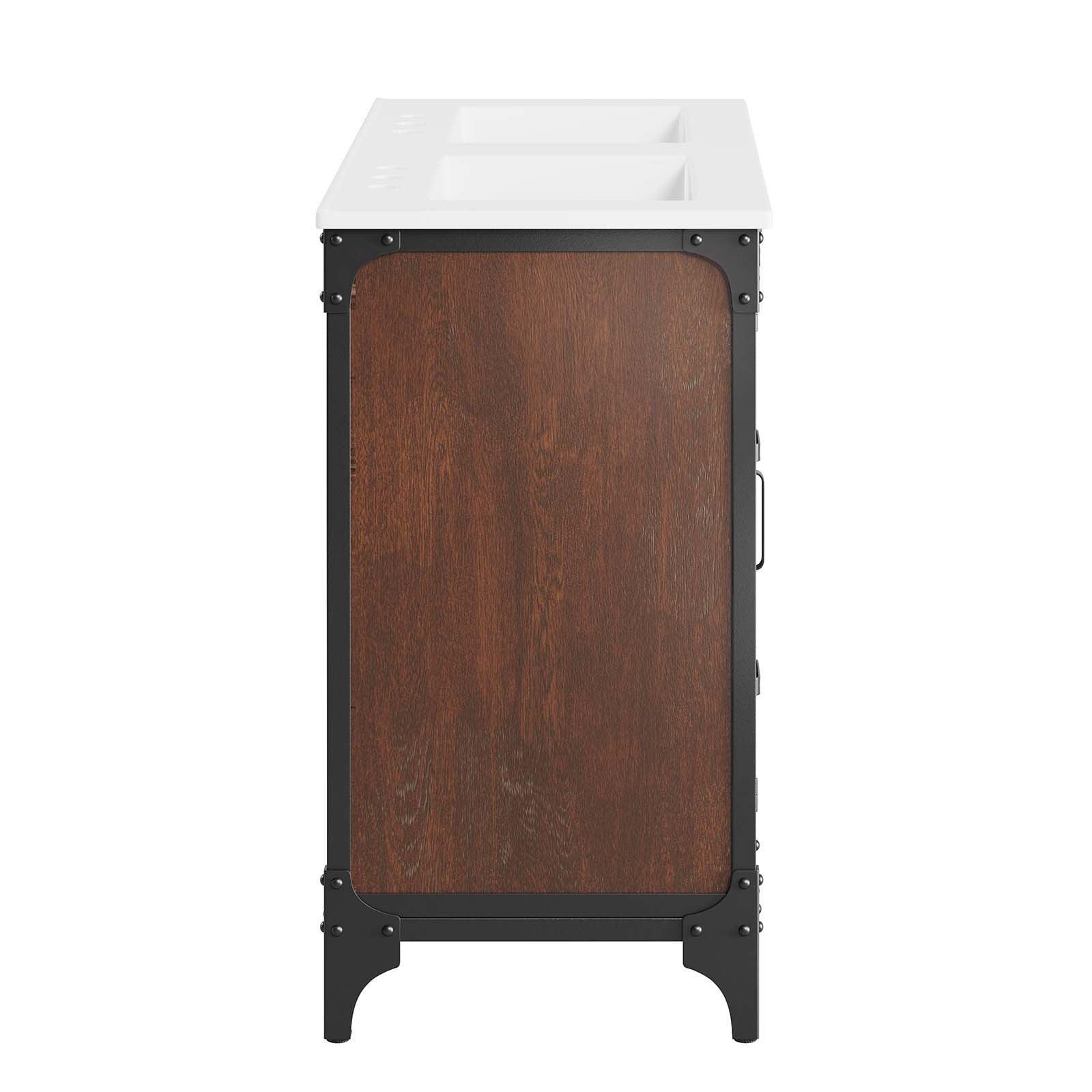Modway Steamforge 48" Double Sink Bathroom Vanity FredCo