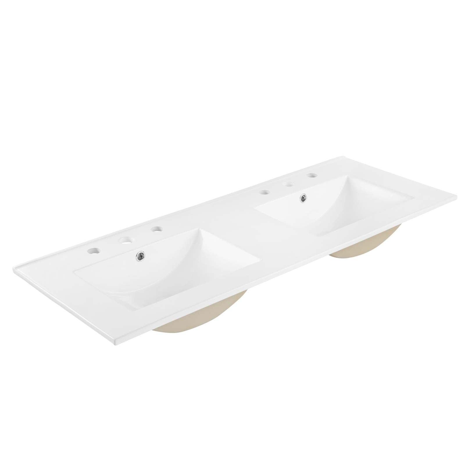 Modway Steamforge 48" Double Sink Bathroom Vanity FredCo