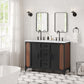 Modway Steamforge 48" Double Sink Bathroom Vanity FredCo