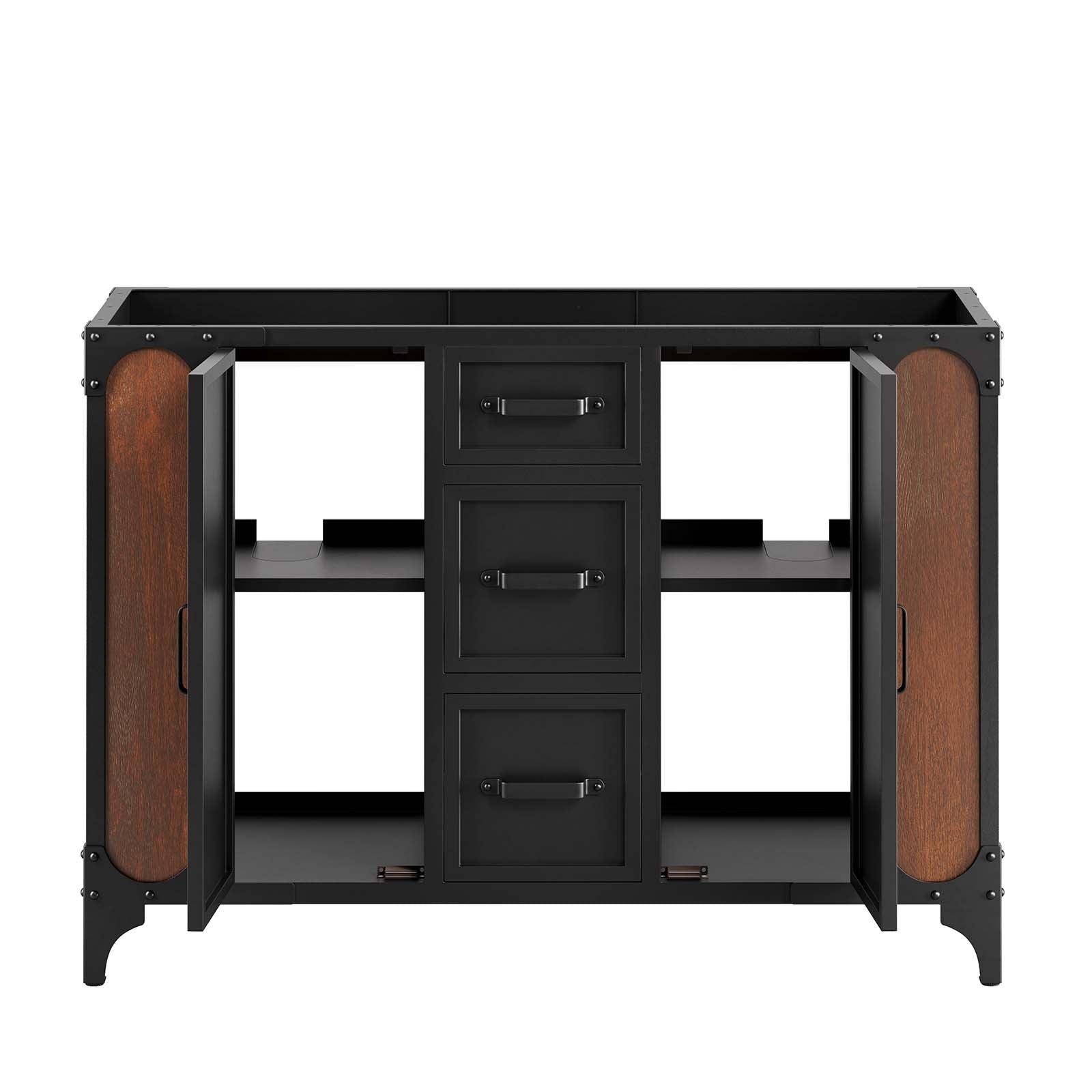 Modway Steamforge 48" Double Sink Bathroom Vanity FredCo
