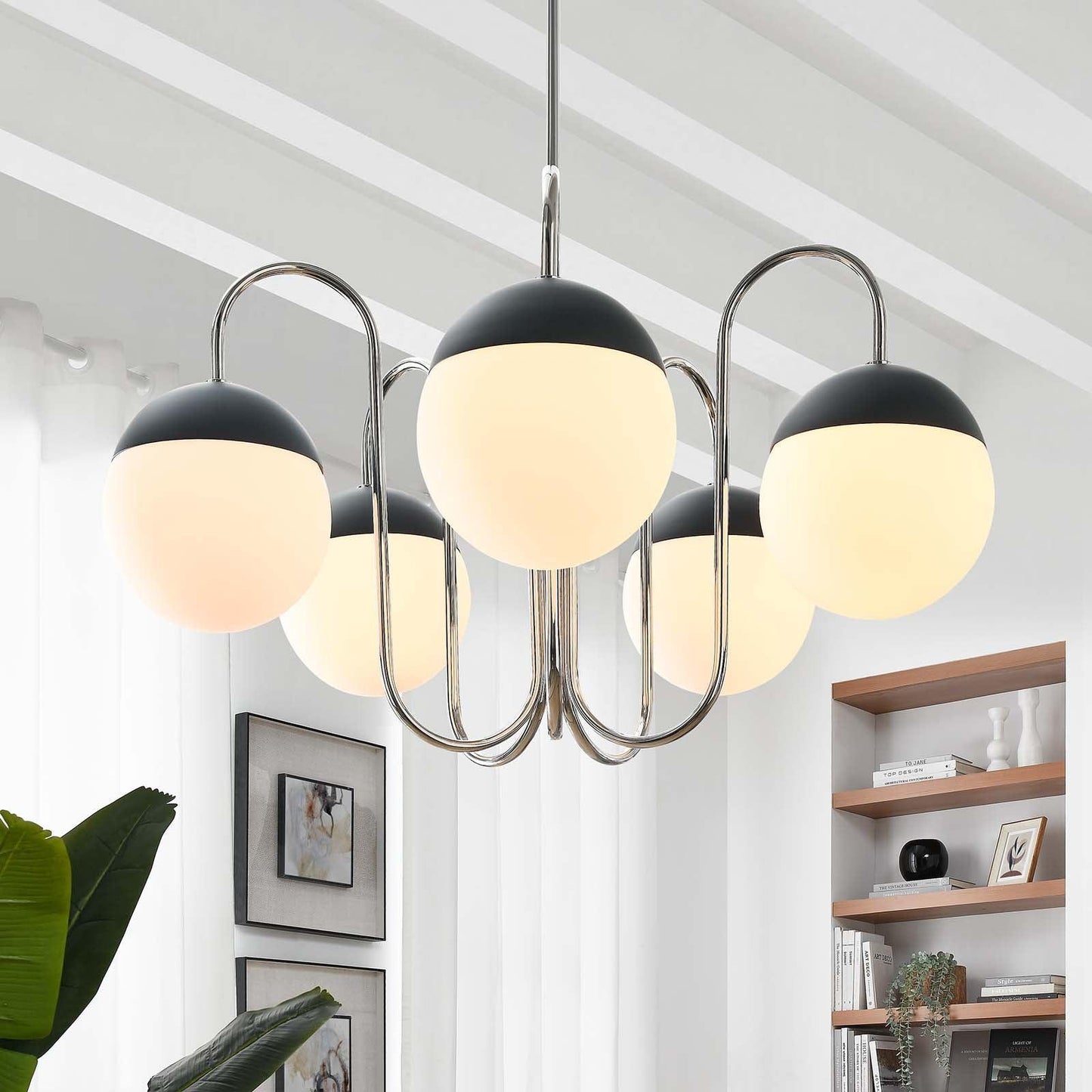 Modway Stellar 5-Light Chandelier FredCo