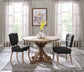 Modway Stitch 47" Round Pine Wood Dining Table FredCo