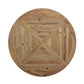 Modway Stitch 59" Round Pine Wood Dining Table FredCo
