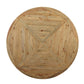 Modway Stitch 71" Round Pine Wood Dining Table FredCo