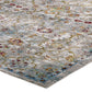 Modway Success Manuka Distressed Vintage Floral Lattice Area Rug FredCo