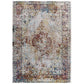 Modway Success Merritt Transitional Distressed Floral Persian Medallion Area Rug FredCo