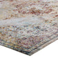 Modway Success Merritt Transitional Distressed Floral Persian Medallion Area Rug FredCo
