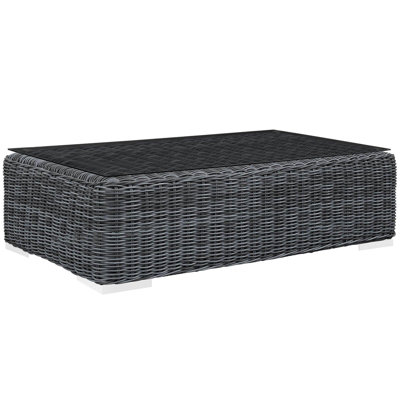 Modway Summon 5 Piece Outdoor Patio Sunbrella® Sectional Set, EEI-1896 FredCo