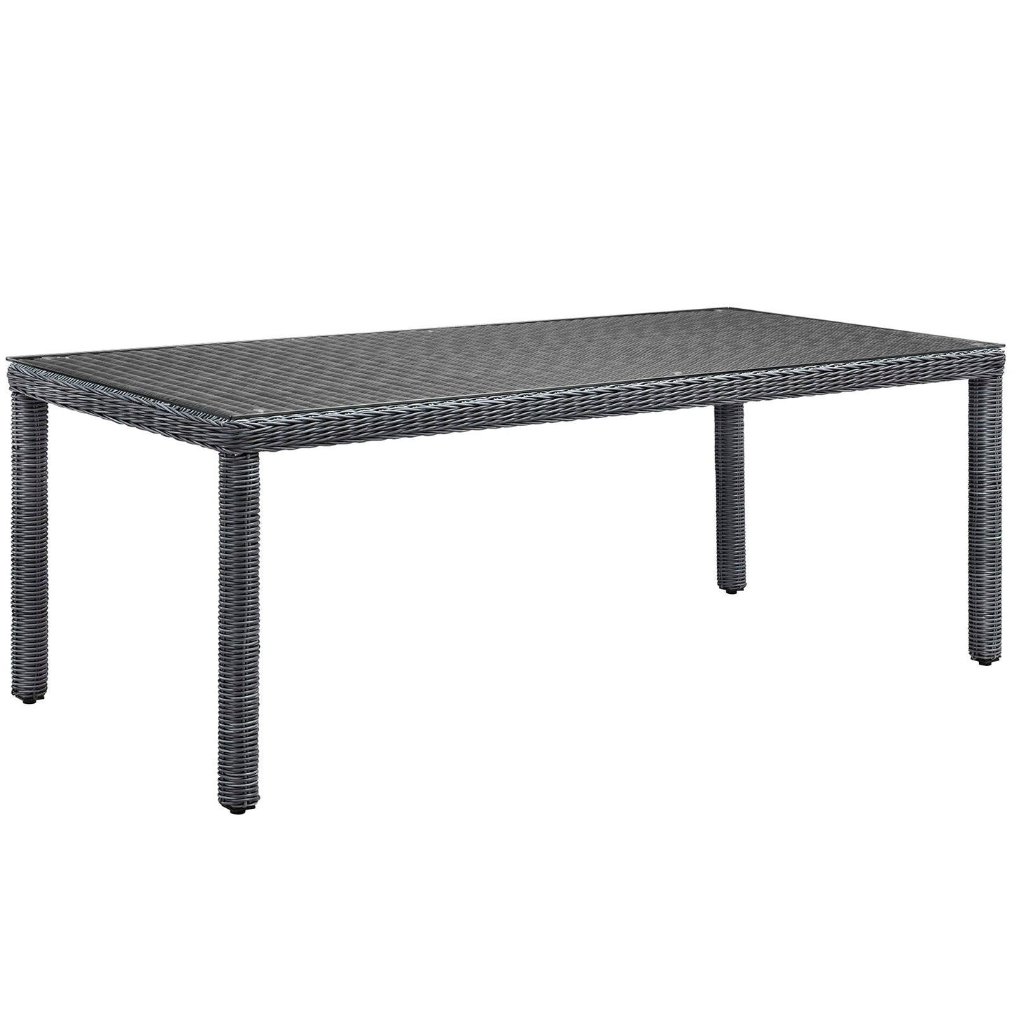 Modway Summon 83" Outdoor Patio Dining Table FredCo