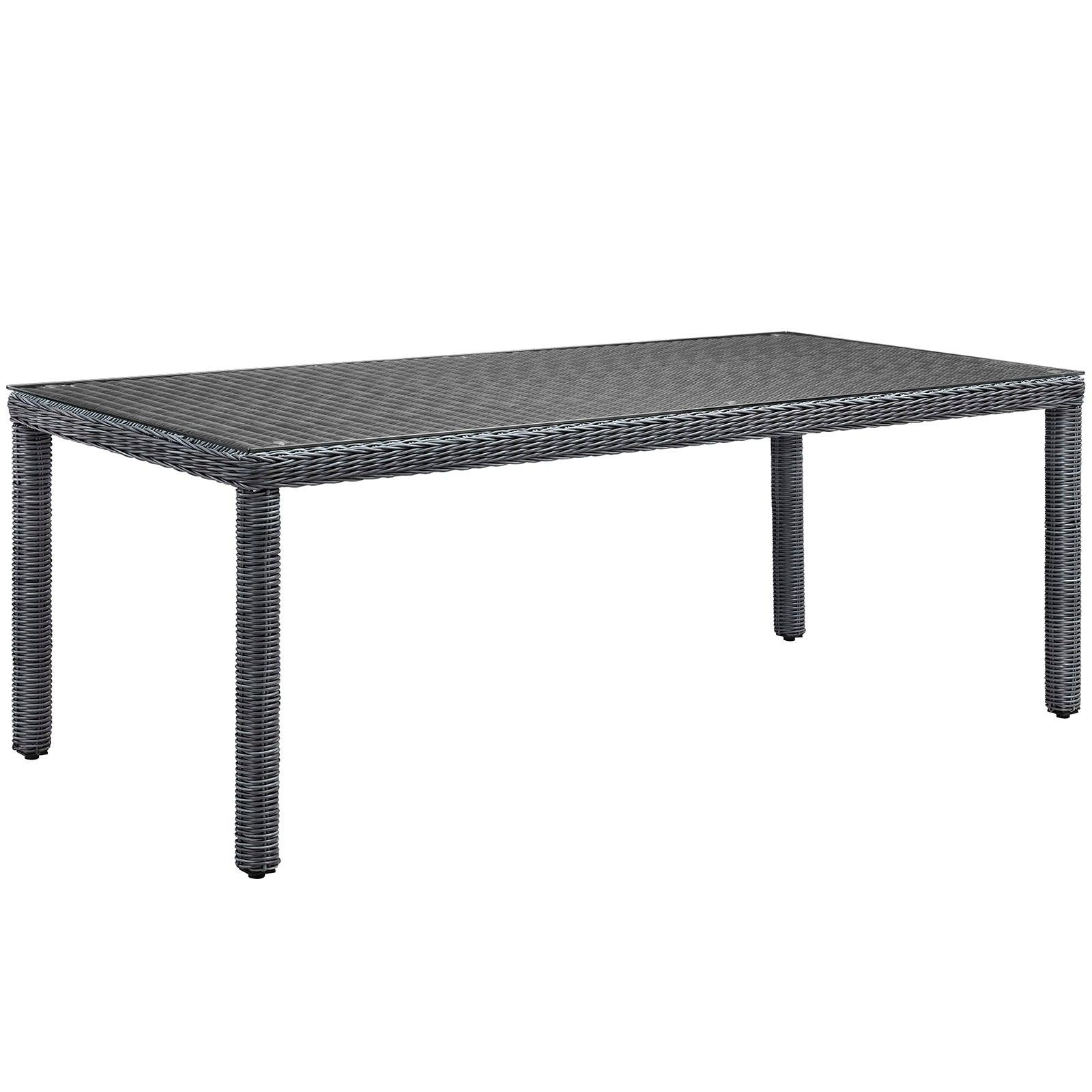 Modway Summon 83" Outdoor Patio Dining Table FredCo