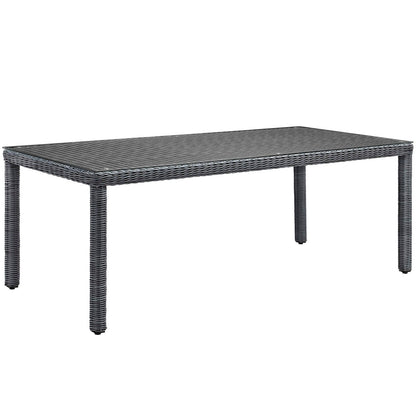 Modway Summon 83" Outdoor Patio Dining Table FredCo