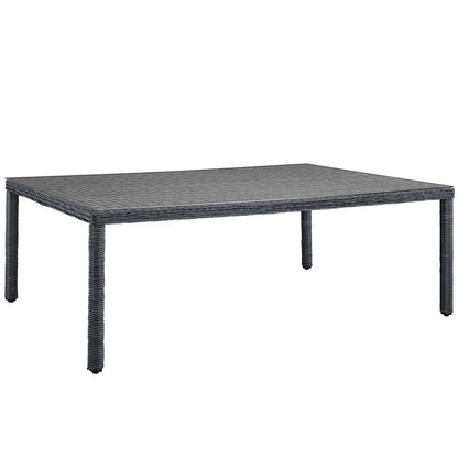 Modway Summon 90" Outdoor Patio Dining Table FredCo