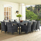 Modway Summon 90" Outdoor Patio Dining Table FredCo