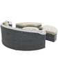 Modway Summon Canopy Outdoor Patio Sunbrella® Daybed FredCo