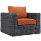 Modway Summon Outdoor Patio Fabric Sunbrella® Armchair FredCo
