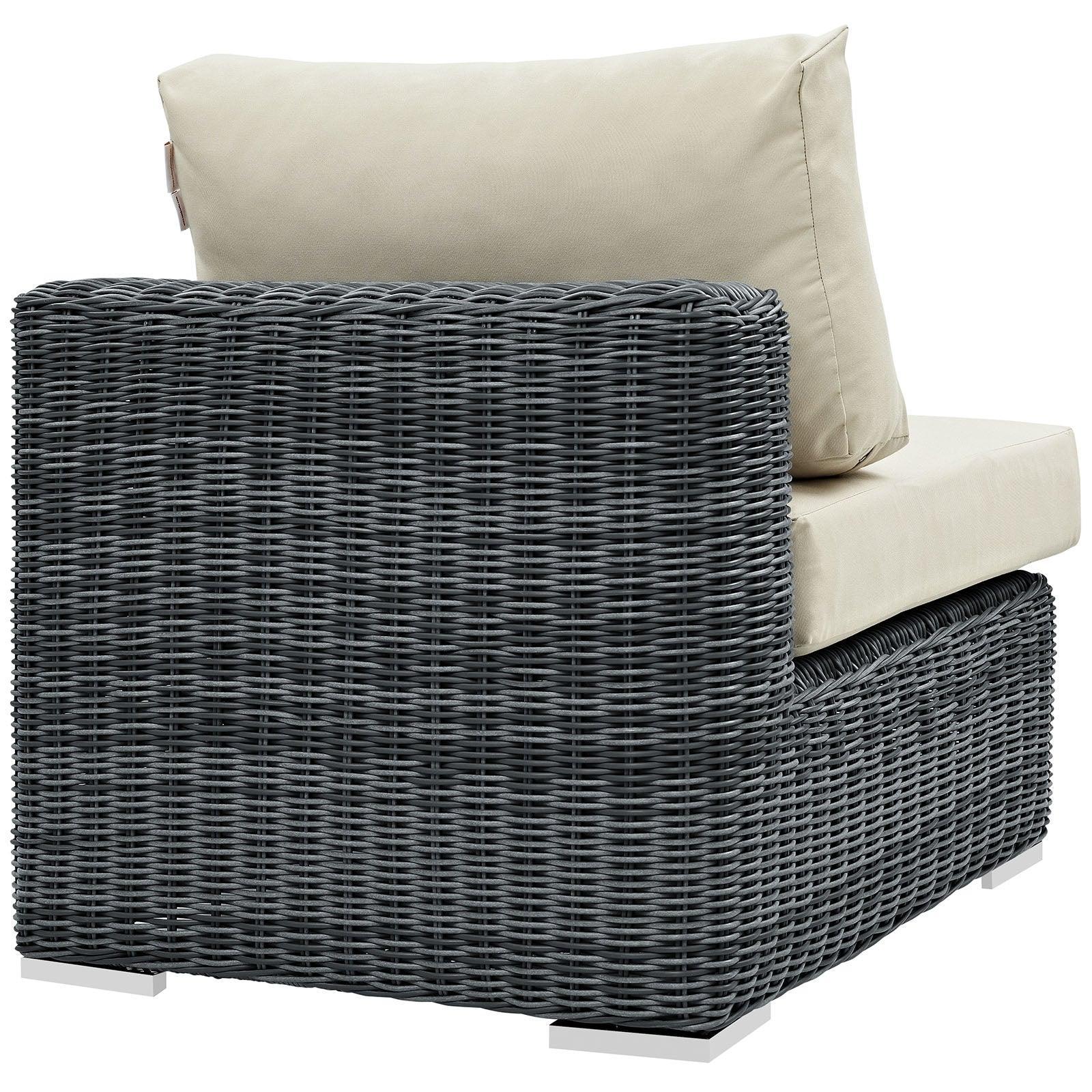 Modway Summon Outdoor Patio Sunbrella® Armless FredCo