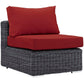Modway Summon Outdoor Patio Sunbrella® Armless FredCo
