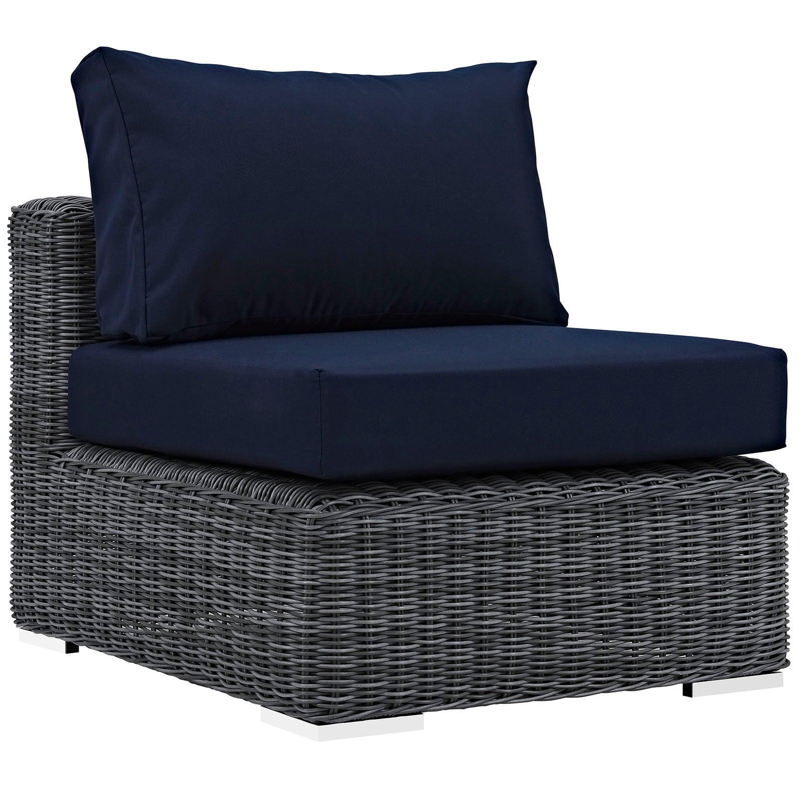Modway Summon Outdoor Patio Sunbrella® Armless FredCo