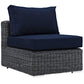 Modway Summon Outdoor Patio Sunbrella® Armless FredCo