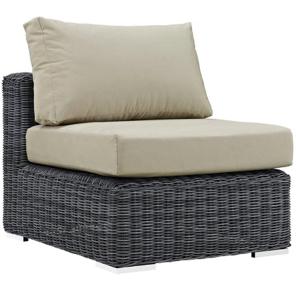 Modway Summon Outdoor Patio Sunbrella® Armless FredCo