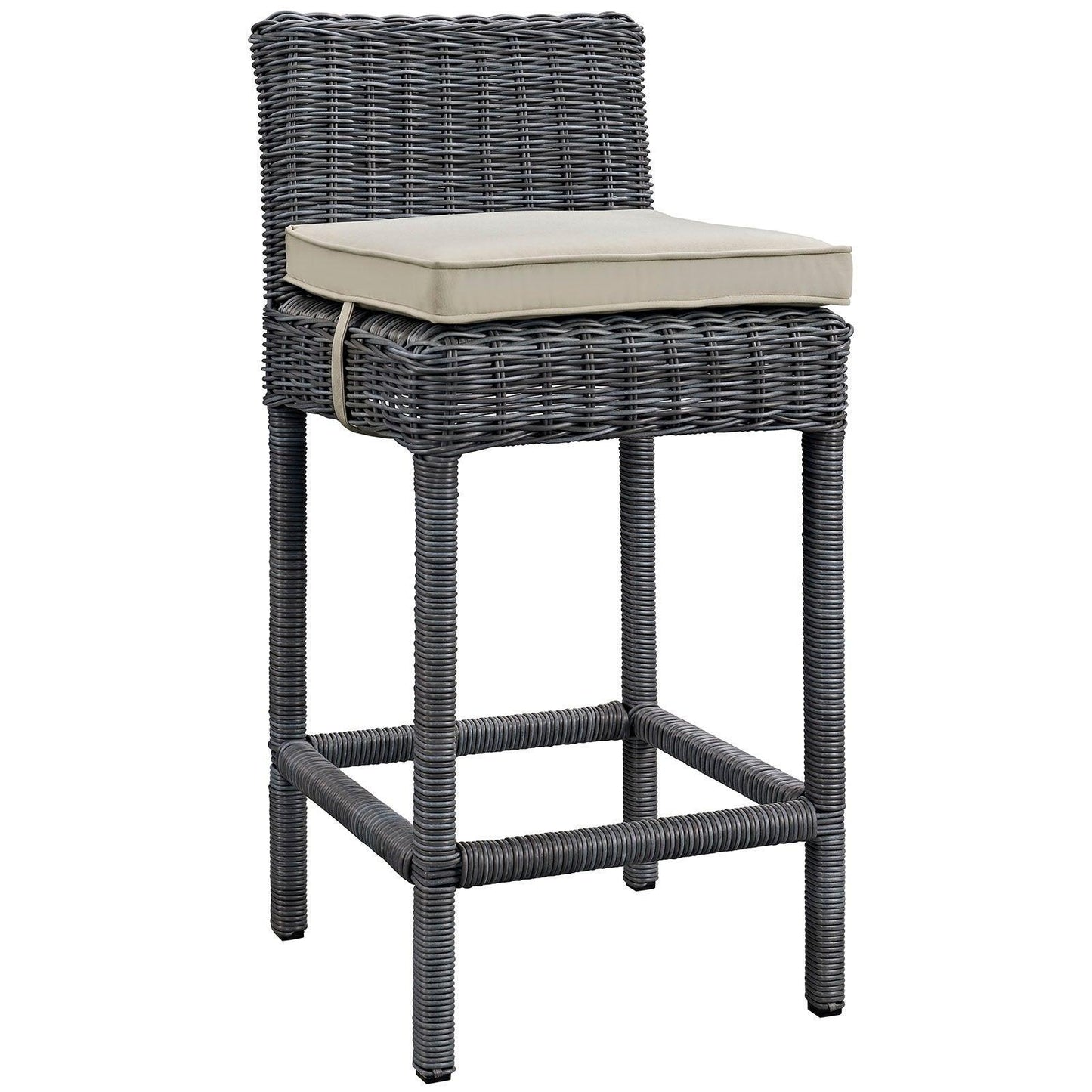 Modway Summon Outdoor Patio Sunbrella® Bar Stool FredCo
