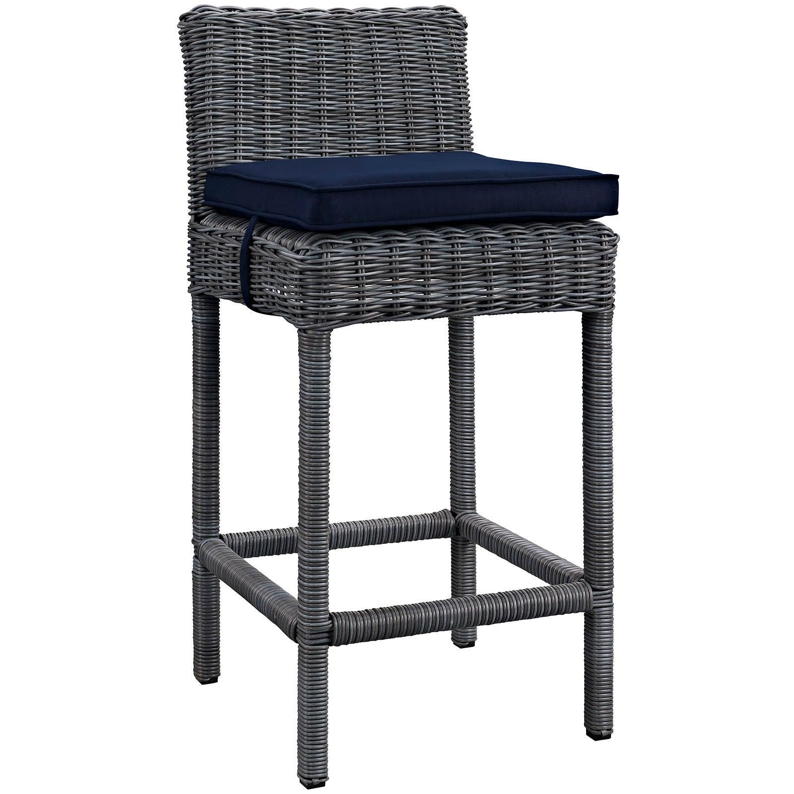 Modway Summon Outdoor Patio Sunbrella® Bar Stool FredCo
