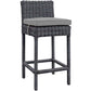Modway Summon Outdoor Patio Sunbrella® Bar Stool FredCo