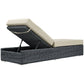 Modway Summon Outdoor Patio Sunbrella® Chaise Lounge FredCo