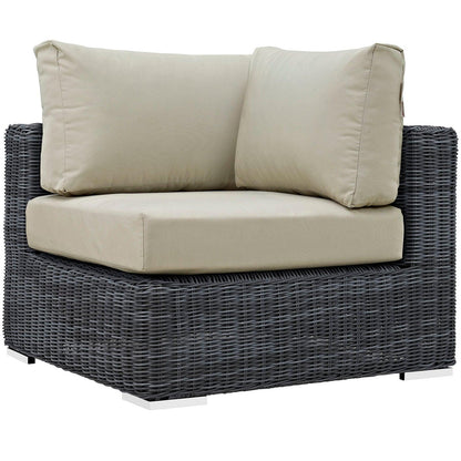 Modway Summon Outdoor Patio Sunbrella® Corner FredCo
