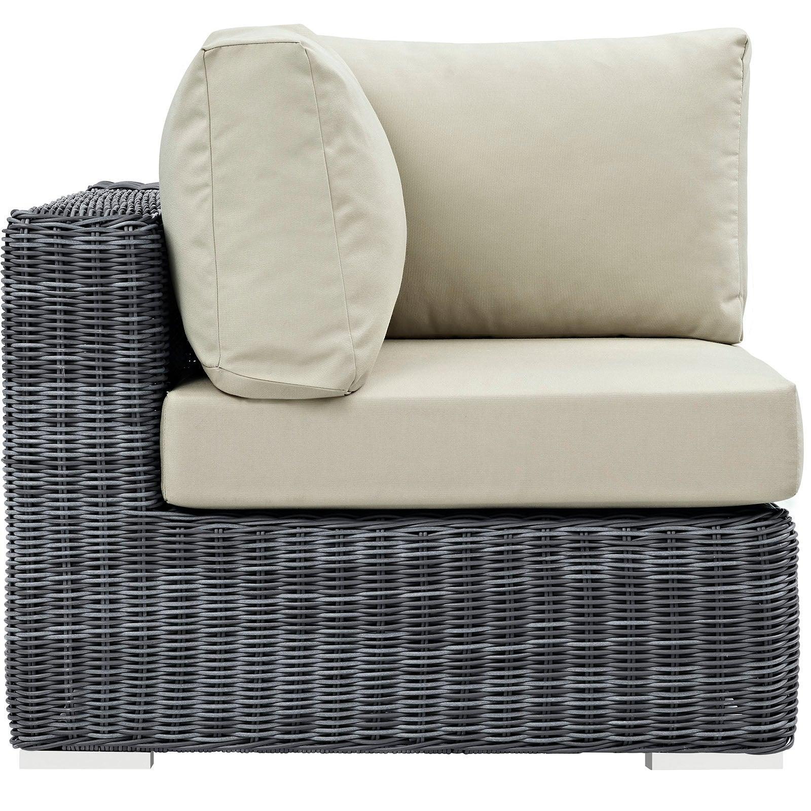 Modway Summon Outdoor Patio Sunbrella® Corner FredCo