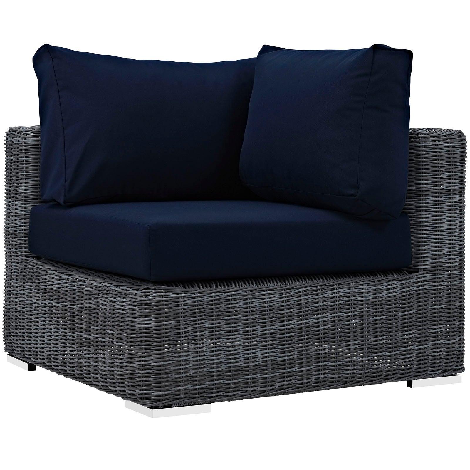 Modway Summon Outdoor Patio Sunbrella® Corner FredCo