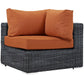 Modway Summon Outdoor Patio Sunbrella® Corner FredCo