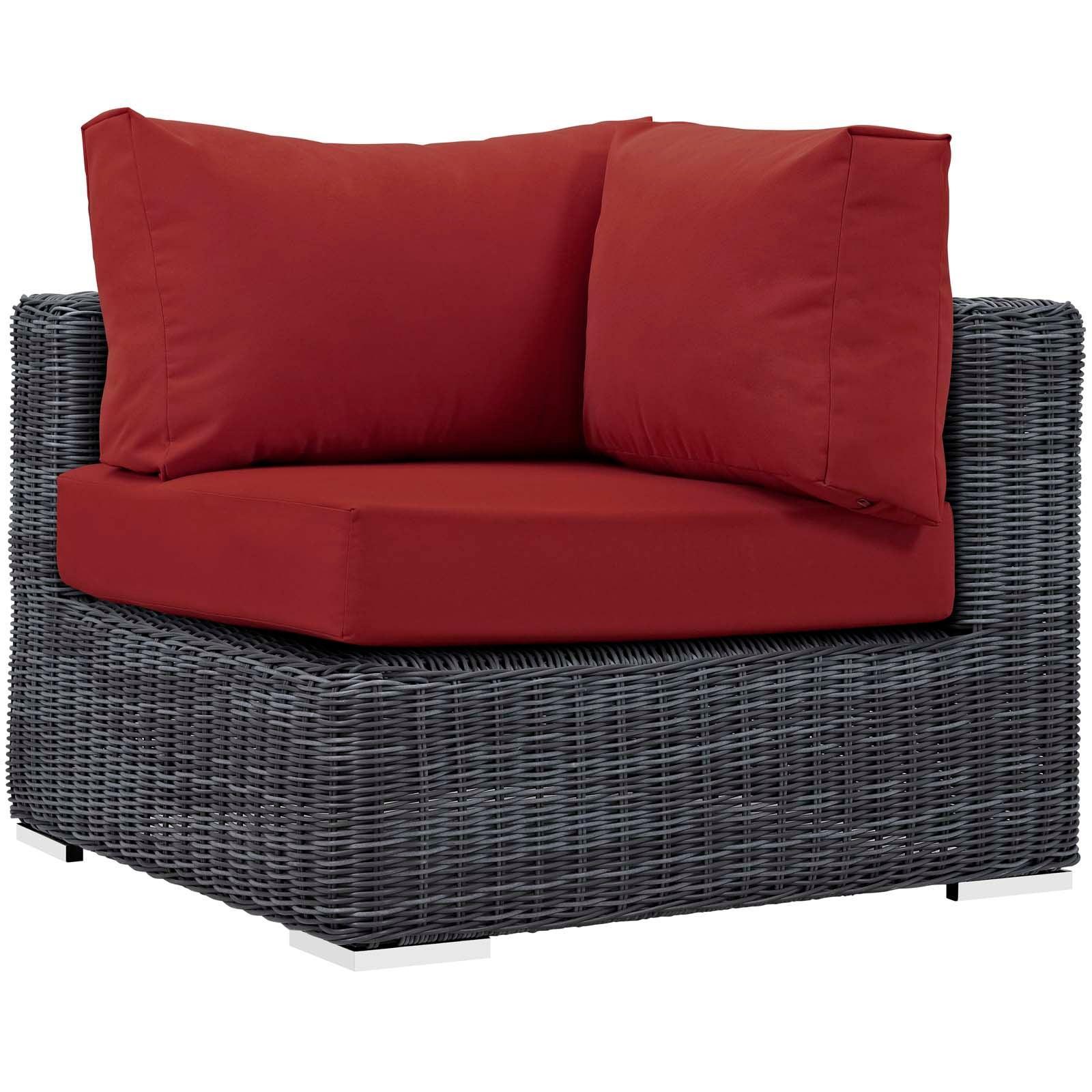 Modway Summon Outdoor Patio Sunbrella® Corner FredCo