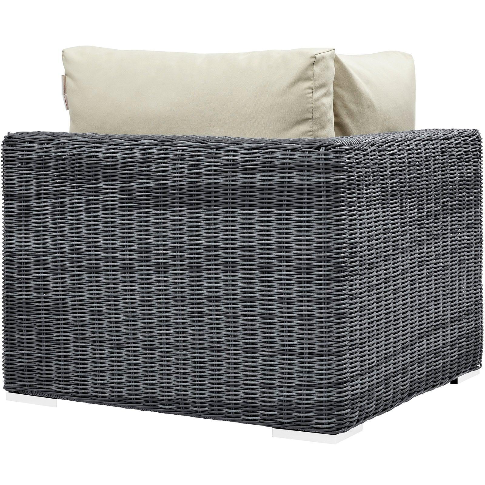 Modway Summon Outdoor Patio Sunbrella® Corner FredCo