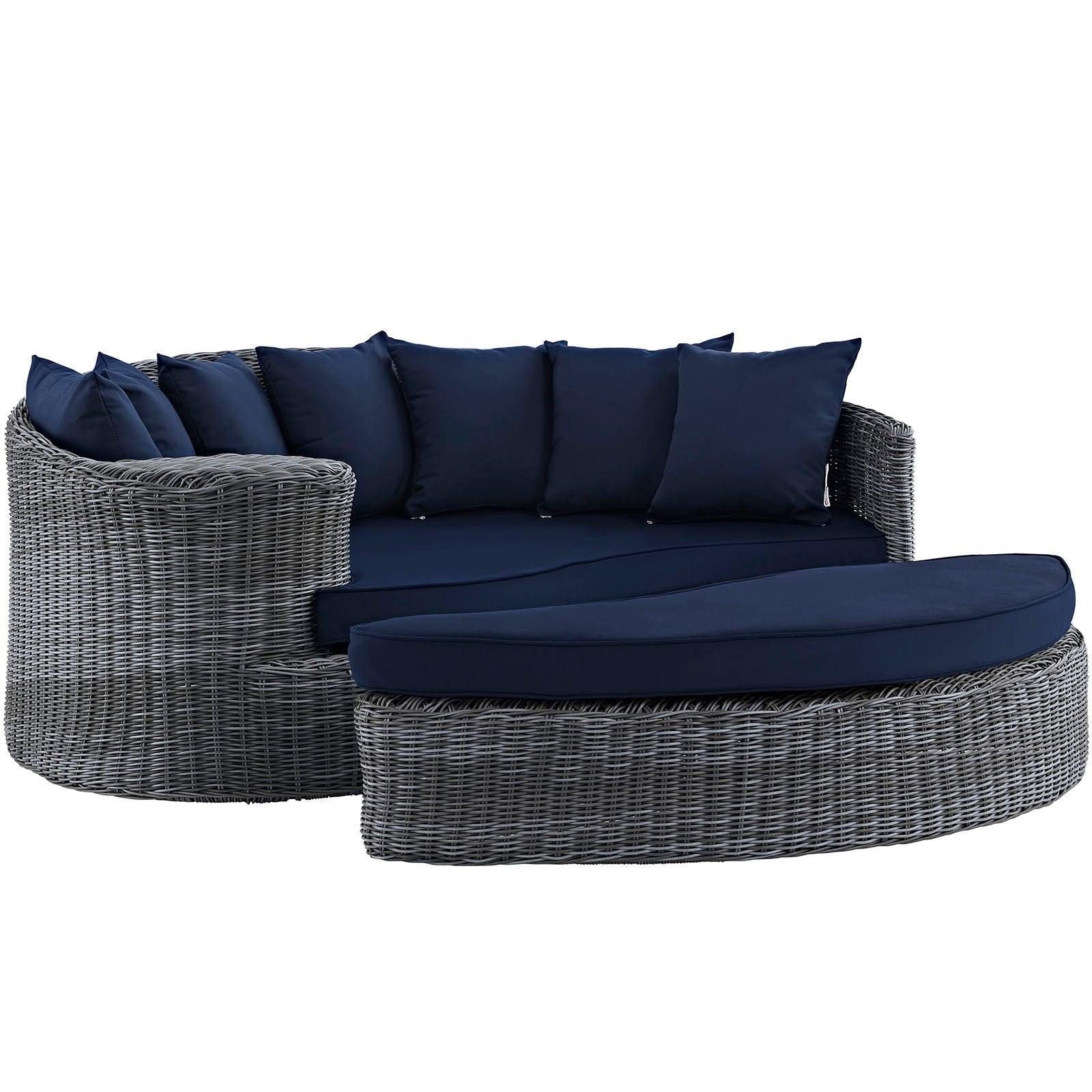 Modway Summon Outdoor Patio Sunbrella® Daybed FredCo