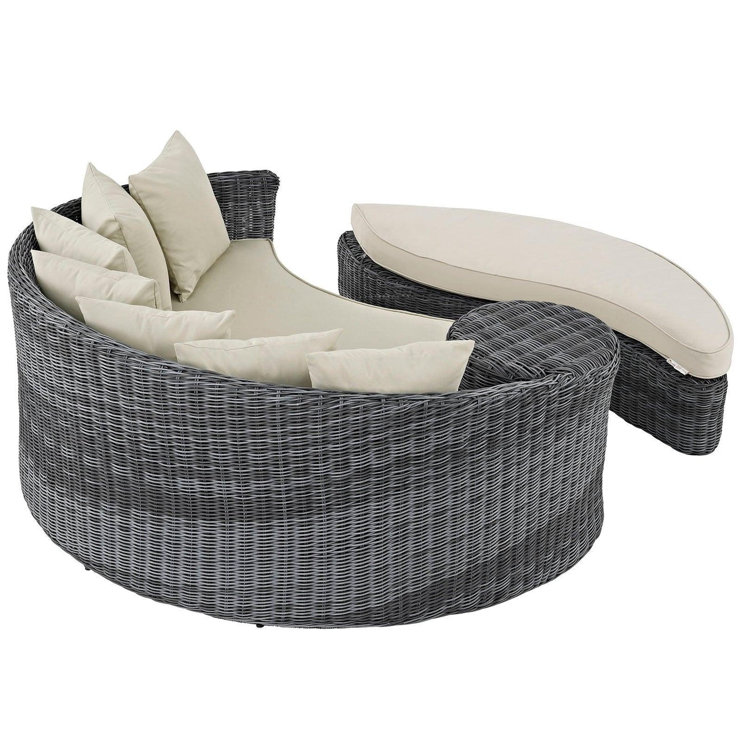 Modway Summon Outdoor Patio Sunbrella® Daybed FredCo