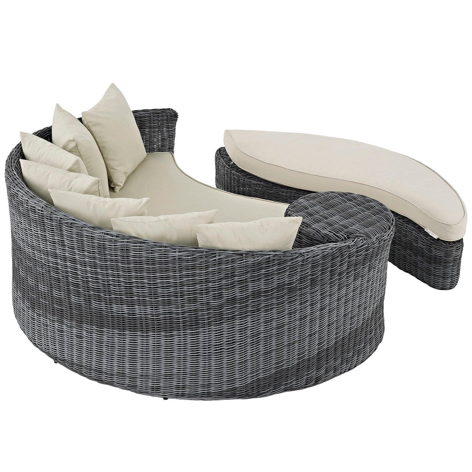 Modway Summon Outdoor Patio Sunbrella® Daybed FredCo