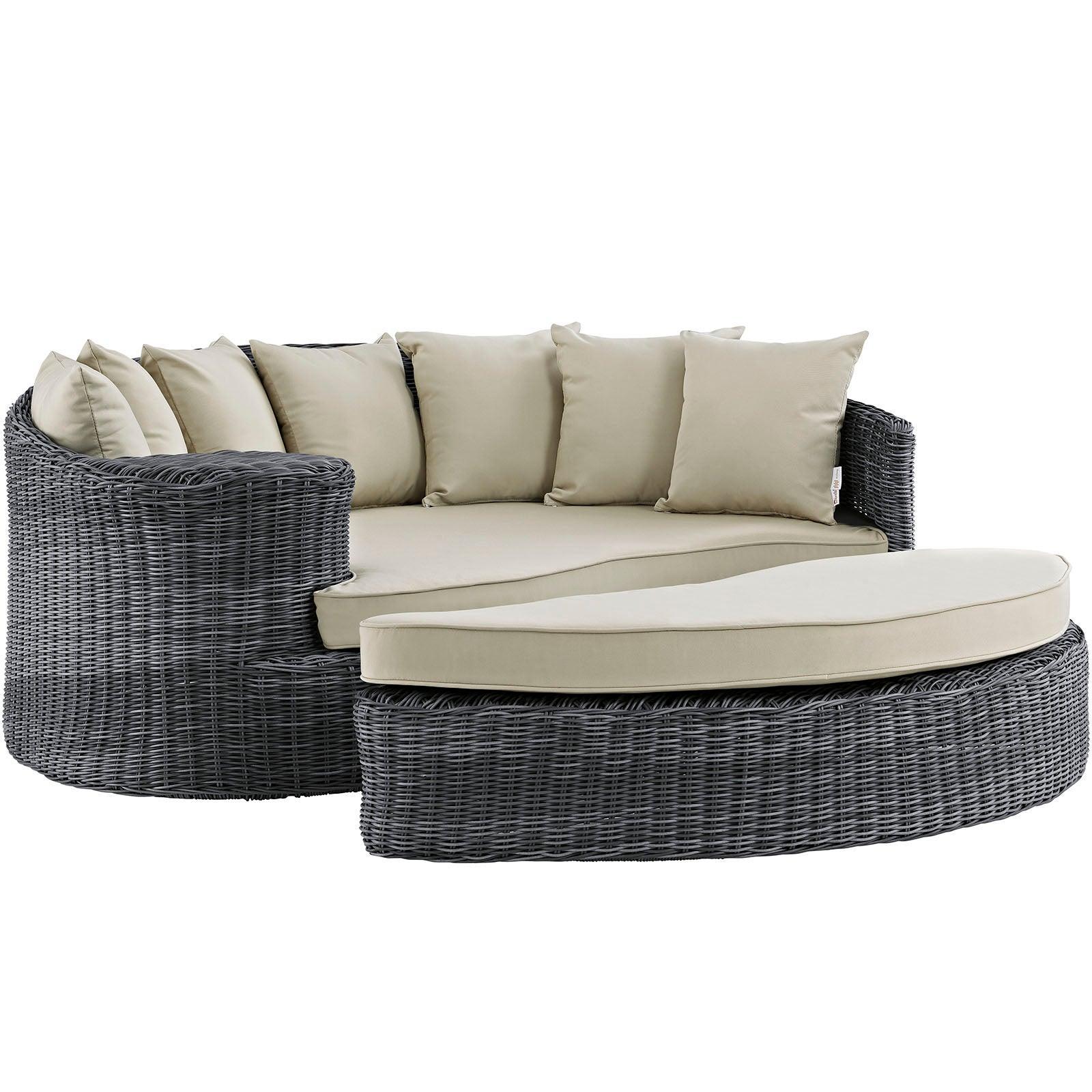 Modway Summon Outdoor Patio Sunbrella® Daybed FredCo